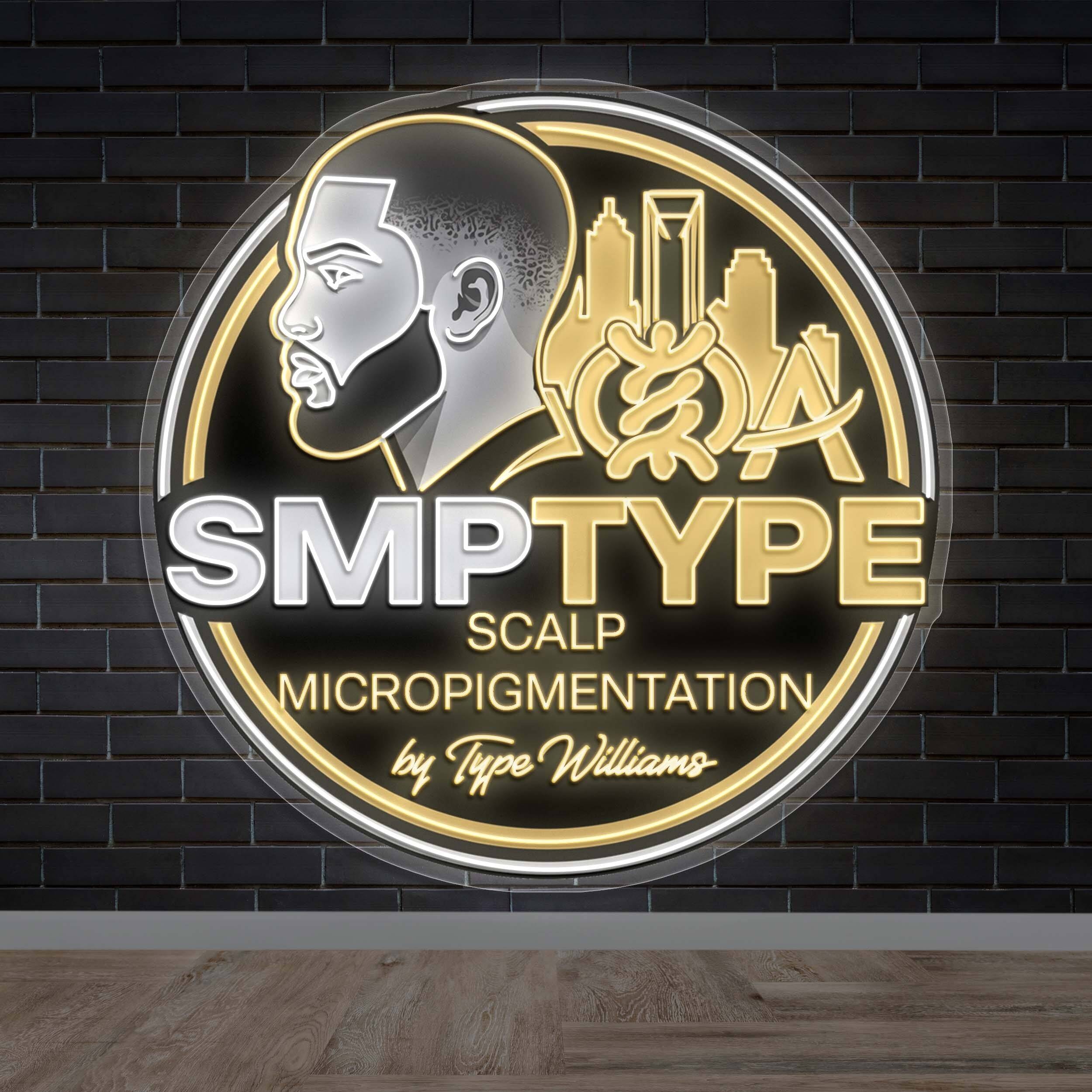 SMP Type studio sign